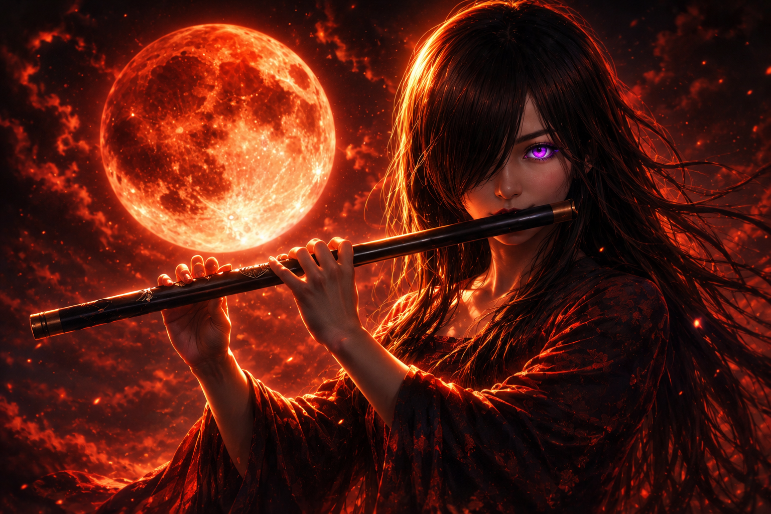 The Crimson Flutist